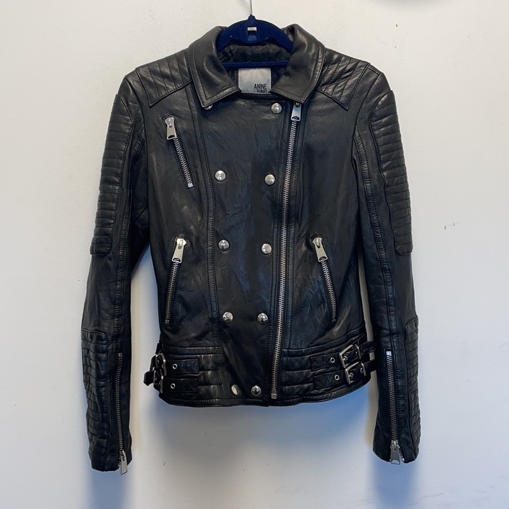 Anine Bing moto leather jacket - Picture 7 of 8